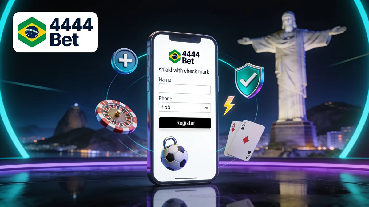Cadastro e Login: guia de 4444 bet para jogadores no Brasil